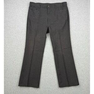 Vintage Levis Pants Mens 42x30 Gray Sta Prest 90s Bootcut‎ Slacks Made In USA